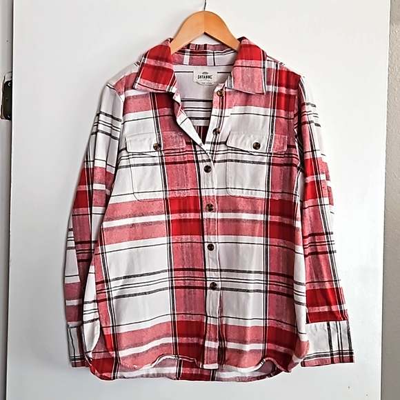 Shyanne Tops - Shyanne flannel sz Sm